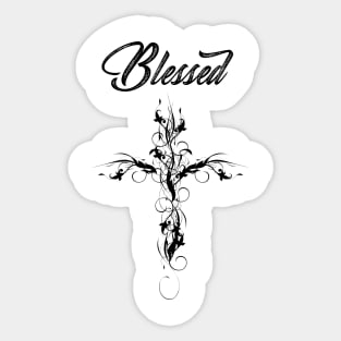 Adult Baptism Christening Blessed Christian Sticker